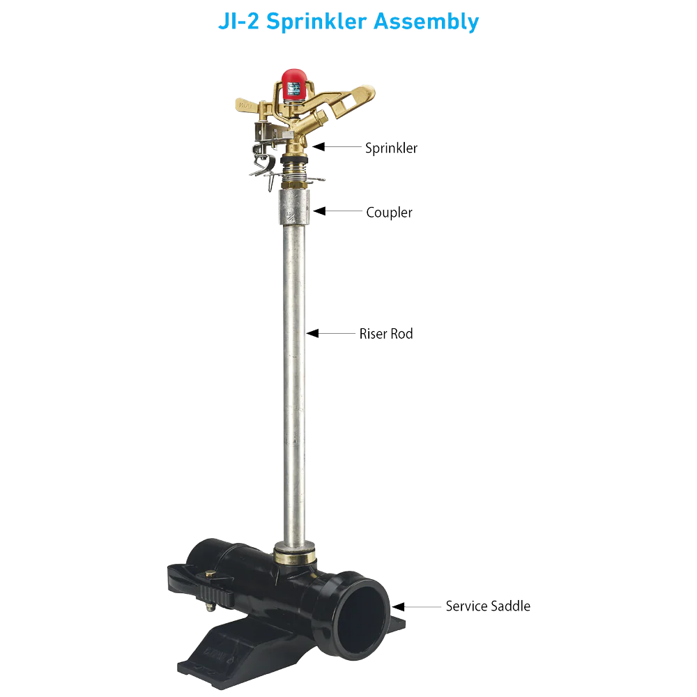 Jain Irrigation Brass Sprinkler JI2 Part Circle - Image 7